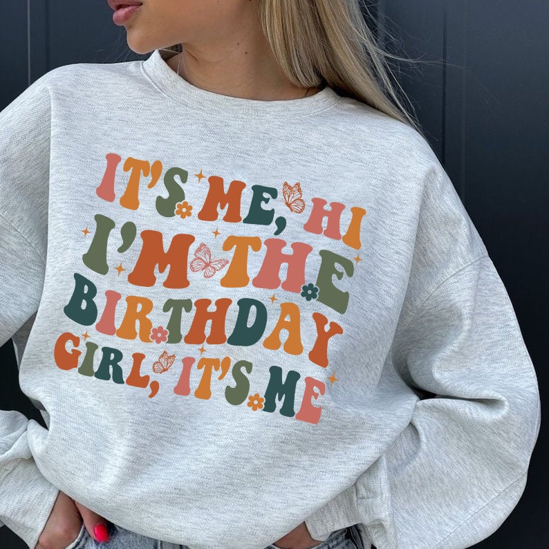 Is Mise Dia duit Mise An Léine Cailín Breithlá, Sweatshirt Cailín Breithlá, Hoodie Cóisir Breithlá na gCailíní, Léine Breithlá Chailíní, Léine Breithlá Mná