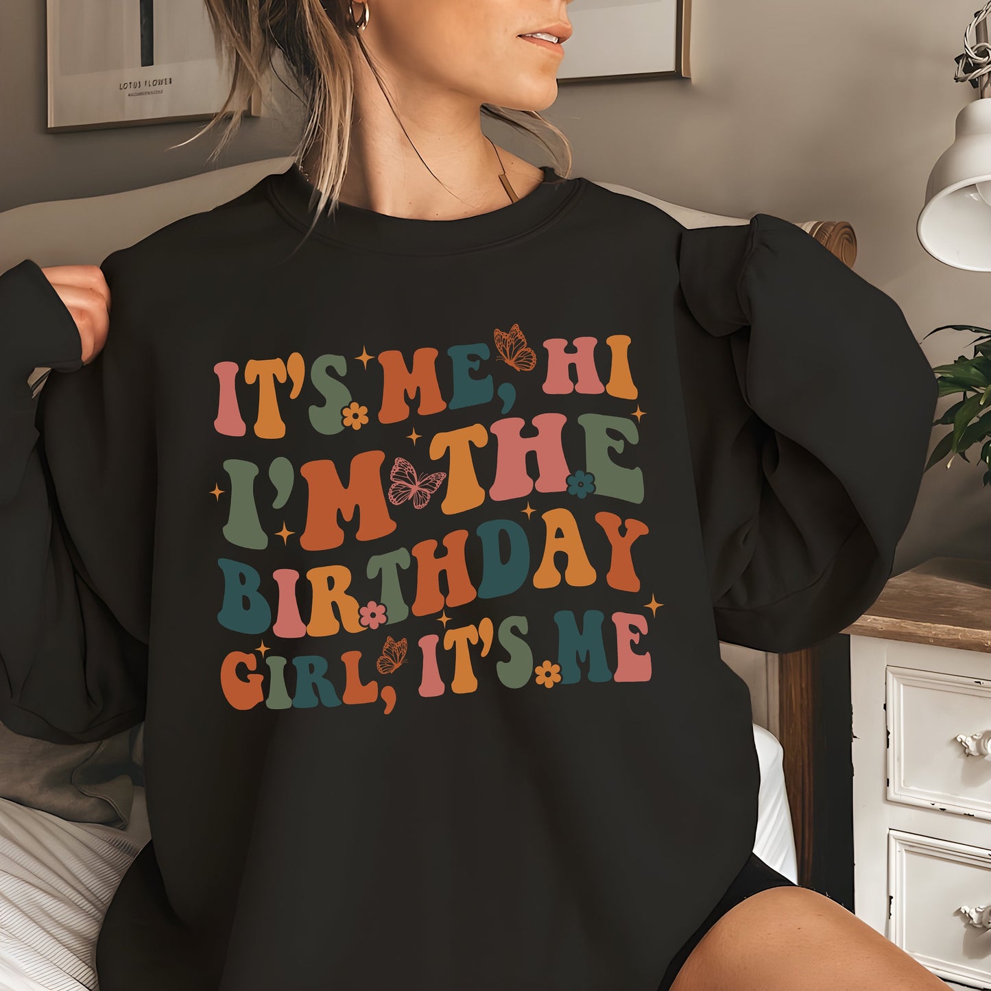 Is Mise Dia duit Mise An Léine Cailín Breithlá, Sweatshirt Cailín Breithlá, Hoodie Cóisir Breithlá na gCailíní, Léine Breithlá Chailíní, Léine Breithlá Mná