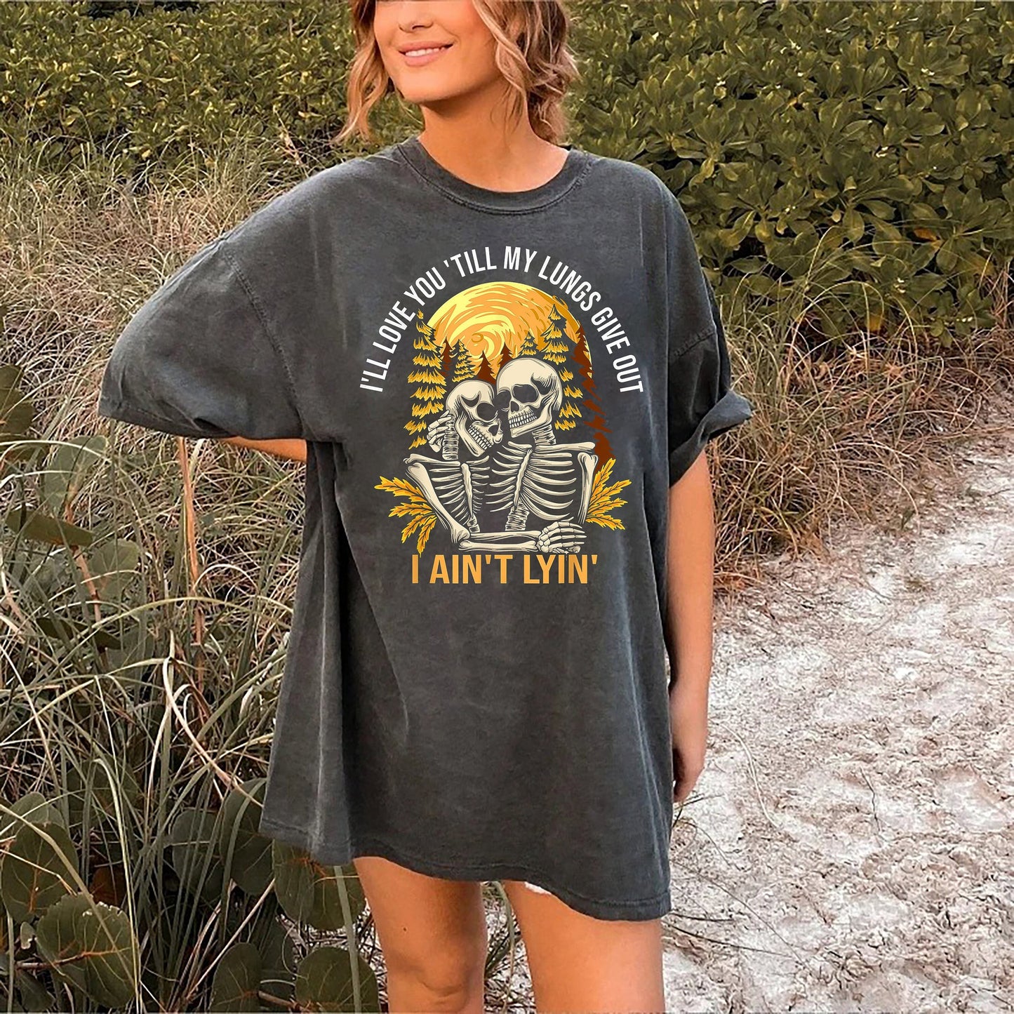 I’ll Love You Till My Lungs Give Out Shirt, Tyler Childers Lyrics, Love You Till My Lungs Give Out I Ain't Lyin, Country Music Shirt