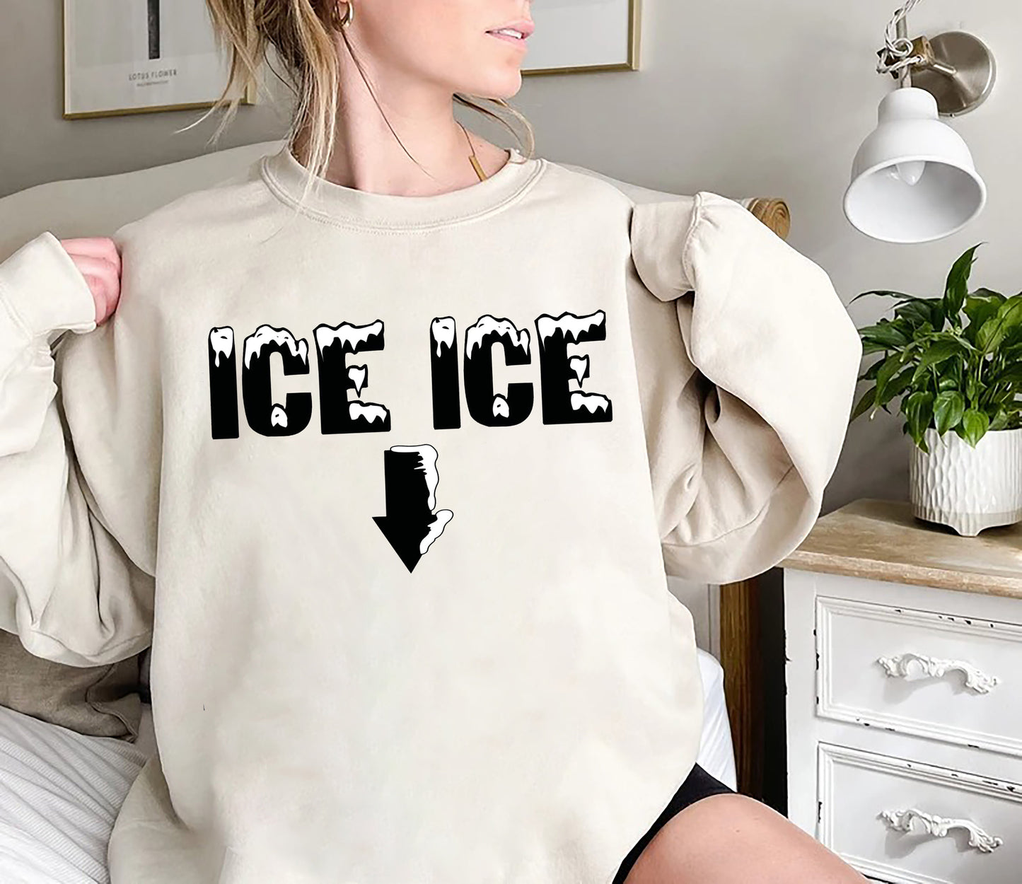 Ice Ice Baby Sweatshirt, Ice Ice Crewneck, Pregnancy Announcement, Pregnant Sweatshirt, New Mom Gift, Pregnancy Reveal Tshirt, Mom To Be Tee