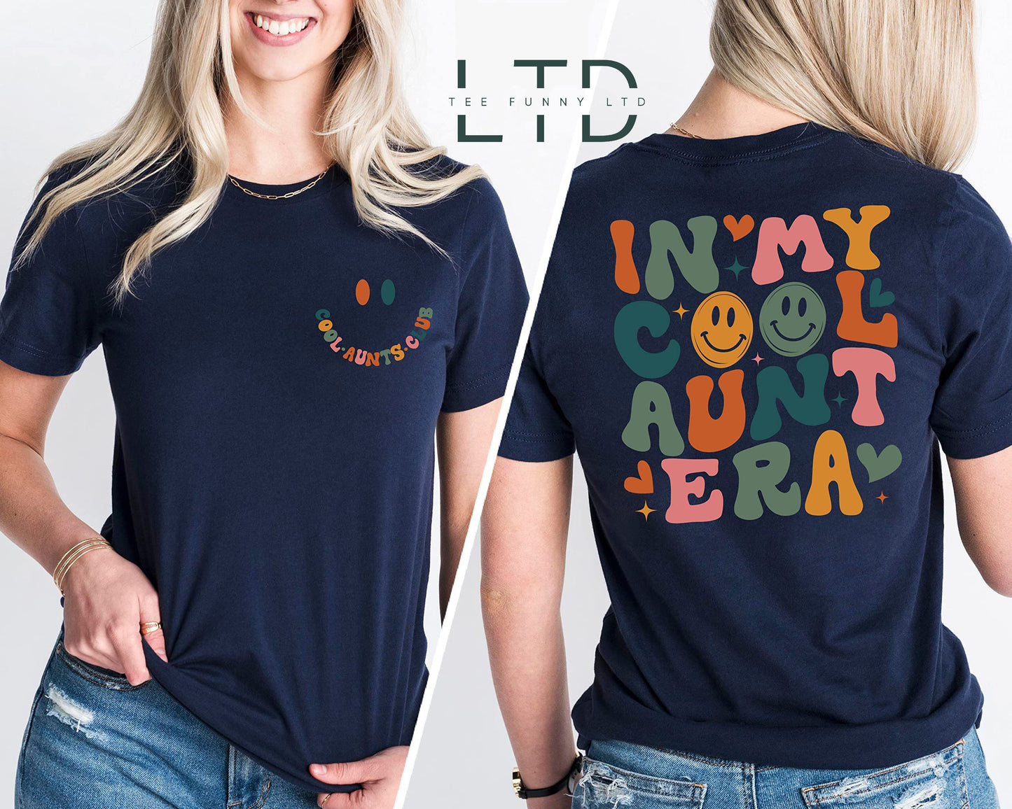 In My Cool Aunt Era Shirt, Cool Aunts Club TShirt, Aunt Shirt, Auntie Shirts, Aunt Gift, Gift For Aunt, New Aunt Shirt Gift, Sister Gifts