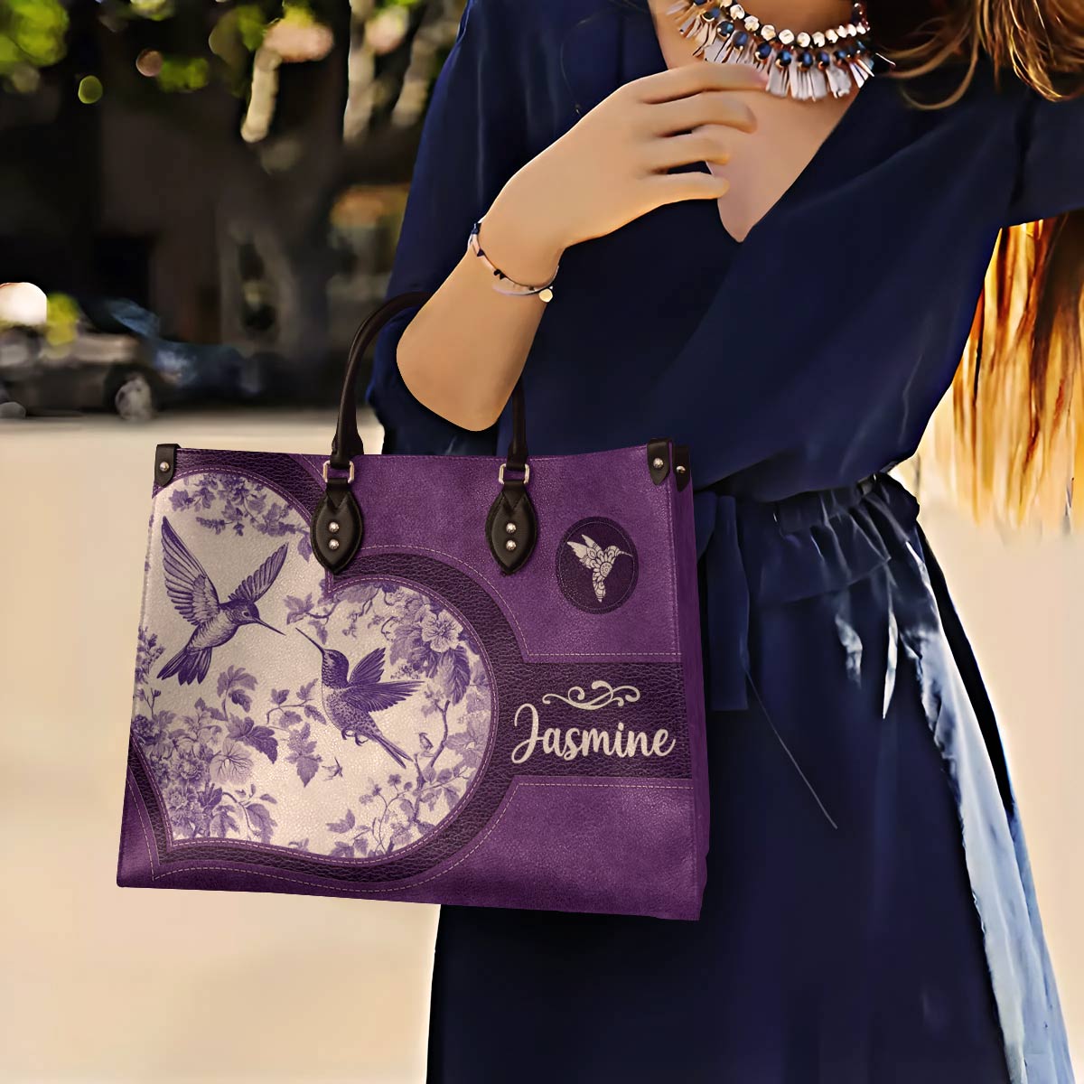 Lorva Leather Bag Personalized Humming Harmony