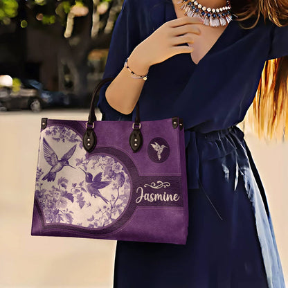 Lorva Leather Bag Personalized Humming Harmony