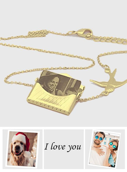 Letter Of Love - Personalized Handbag Necklace