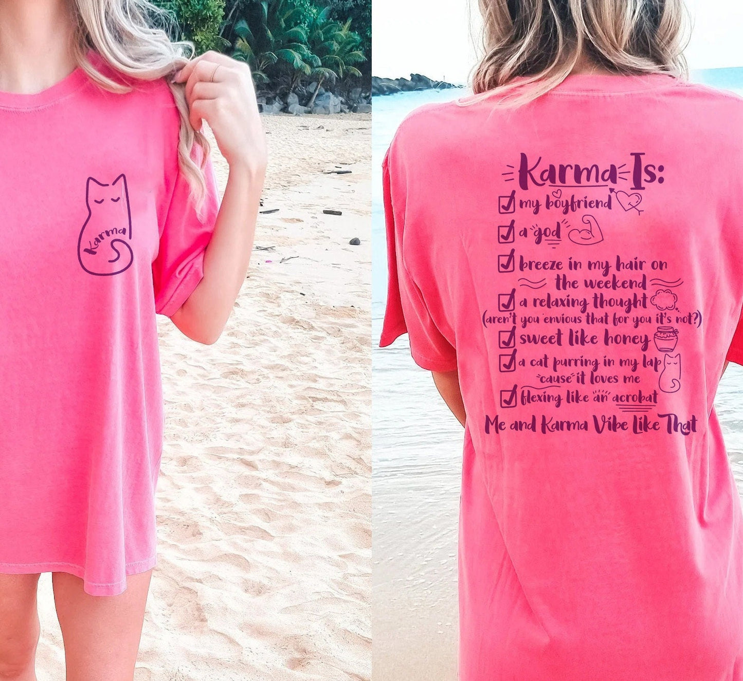 Karma Is My Boyfriend T shirt, Karma Is A Cat, Midnights T-shirt, Meet Me At Midnight Shirt, Karma Is A Gog, Me And Karma Vibe Like That Tee