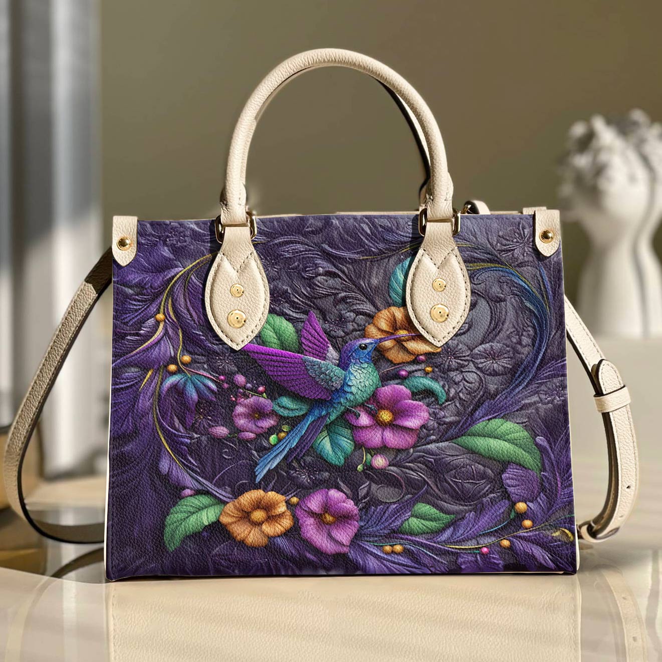 Leather Bag The Soul Of A Hummingbird