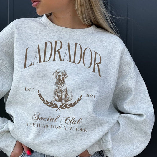 Labrador Retriever Social Club Sweatshirt, Labrador Retriever Hoodie, Labrador Retriever, Labrador Retriever gift,Labrador retriever mom