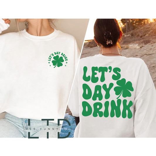 Léine Ól Lae, Lá Retro St Patty, Lá Fhéile Pádraig Seanré, Léine Lá Lucky St Pattys,Lá Óil, Léine Lá Fhéile Pádraig Lá le Paddys, Léine Ádhaimh