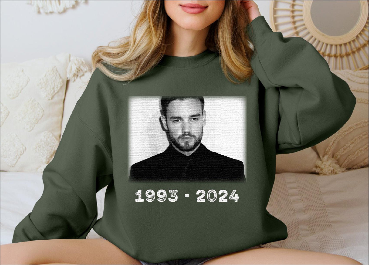 Liam Payne Sweatshirt and Hoodie, Rest In Peace 1993-2024, Vintage Liam Payne, Liam Payne Retro 90s, Memory Of Liam Payne Sweater
