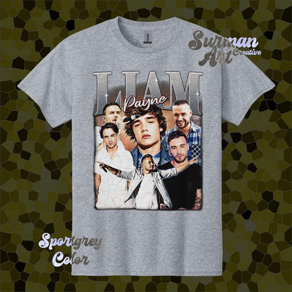 Limited Liam Payne Shirt, Liam Payne RIP, In Memory Of Liam Payne Shirt, Liam Payne Lover, Retro Liam Payne Fan Tee, Liam Payne Tribute Tee