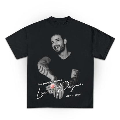 Liam Payne Tribute Shirt, In Memory Of Liam Payne T-shirt, Rip Liam Payne, One Direction Tribute, One Direction Fan Tee