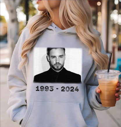 Liam Payne Sweatshirt and Hoodie, Rest In Peace 1993-2024, Vintage Liam Payne, Liam Payne Retro 90s, Memory Of Liam Payne Sweater