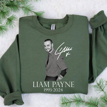 Liam Payne Tribute Shirt, RIP Liam Payne Sweater, In Memory Of Liam Payne Sweatshirt, Liam Payne Fan Gift, Thank You Liam Payne 2024 Shirts