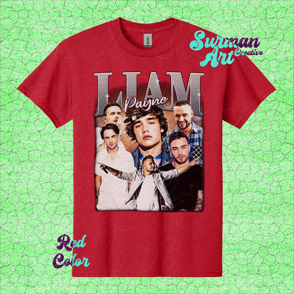 Limited Liam Payne Shirt, Liam Payne RIP, In Memory Of Liam Payne Shirt, Liam Payne Lover, Retro Liam Payne Fan Tee, Liam Payne Tribute Tee