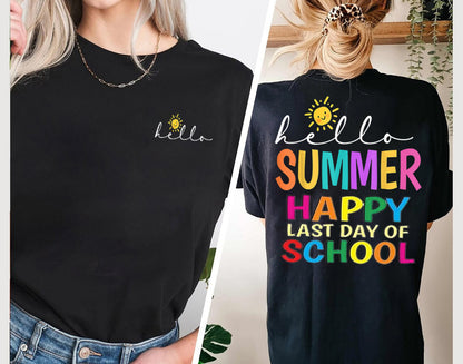 Last Day of School Teacher Shirts, End of Year Teacher Shirt, Teacher Appreciation Gift, Student Gifts, End of School Year, Parents Shirt