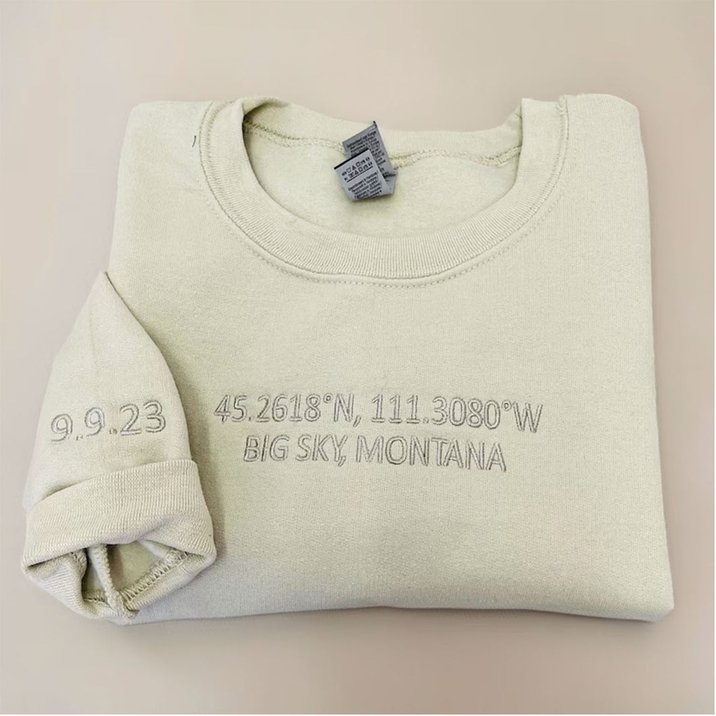 Kokoni Sweatshirt or Hoodie, Custom Embroidered Gift from Photo Name