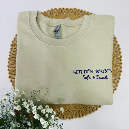 Kokoni Sweatshirt or Hoodie, Custom Embroidered Gift from Photo Name