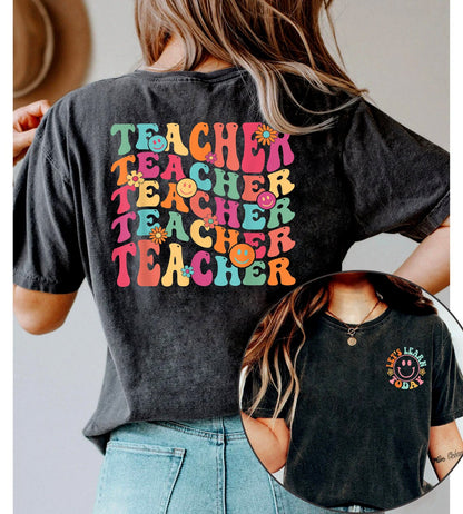 Let's Learn Today Teacher Shirt, Teacher Sweatshirt, Teacher Shirts, Teacher Motivational tee, Gift For Teacher, Teacher Inspirational