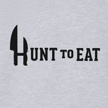 Hunt To Eat Logowear - Crewneck Sweatshirt - Athletic Grey