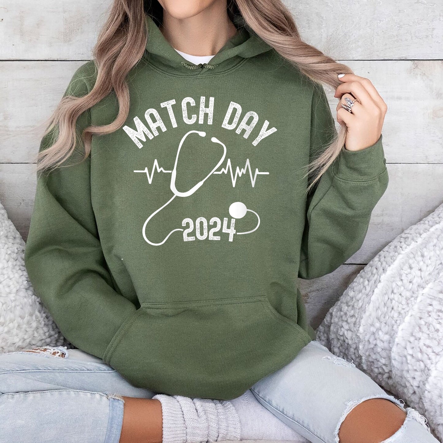 Lá Meaitseála 2024, Dathanna Compord, Lá Meaitseála na Scoile Leighis, Meaitseáil Chónaitheachta, Meaitseáil an Intéirnigh, Meaitseáil Scoile Med, geansaí Tí Lá Meaitseála