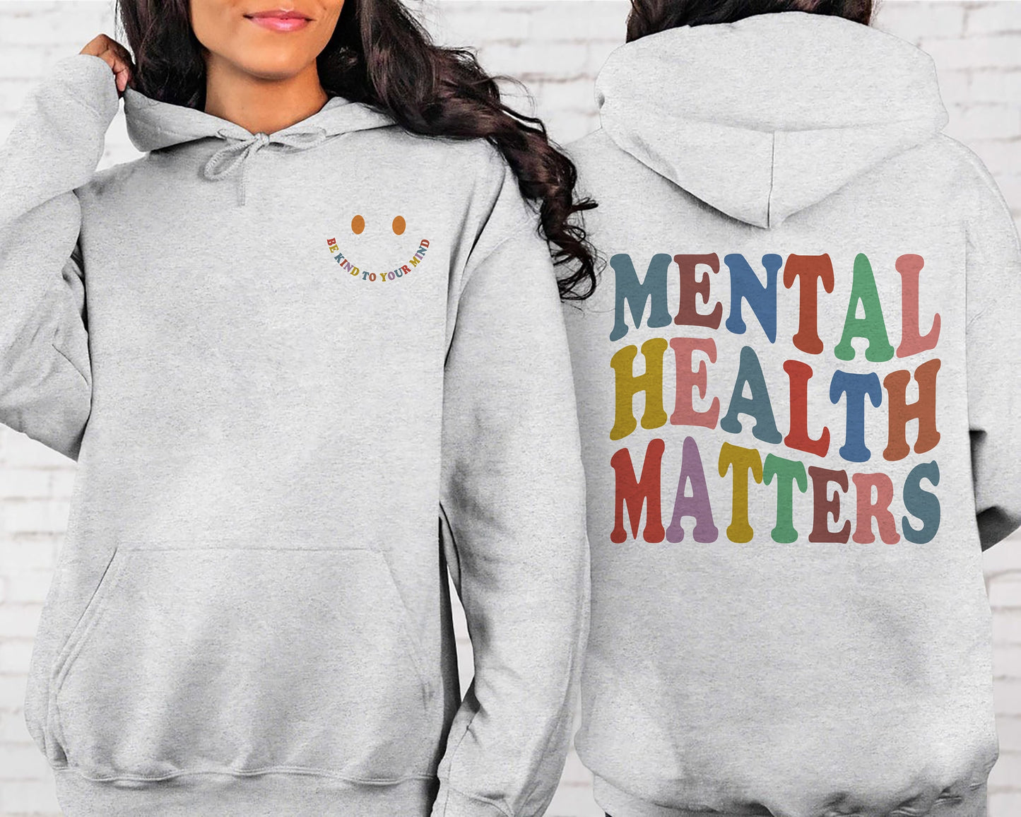Mental Health Matters Sweatshirt, Mental Health Awareness Sweatshirt and Hoodie, Motivational Sweatshirt, Therapist Psychologist Hoodie gift