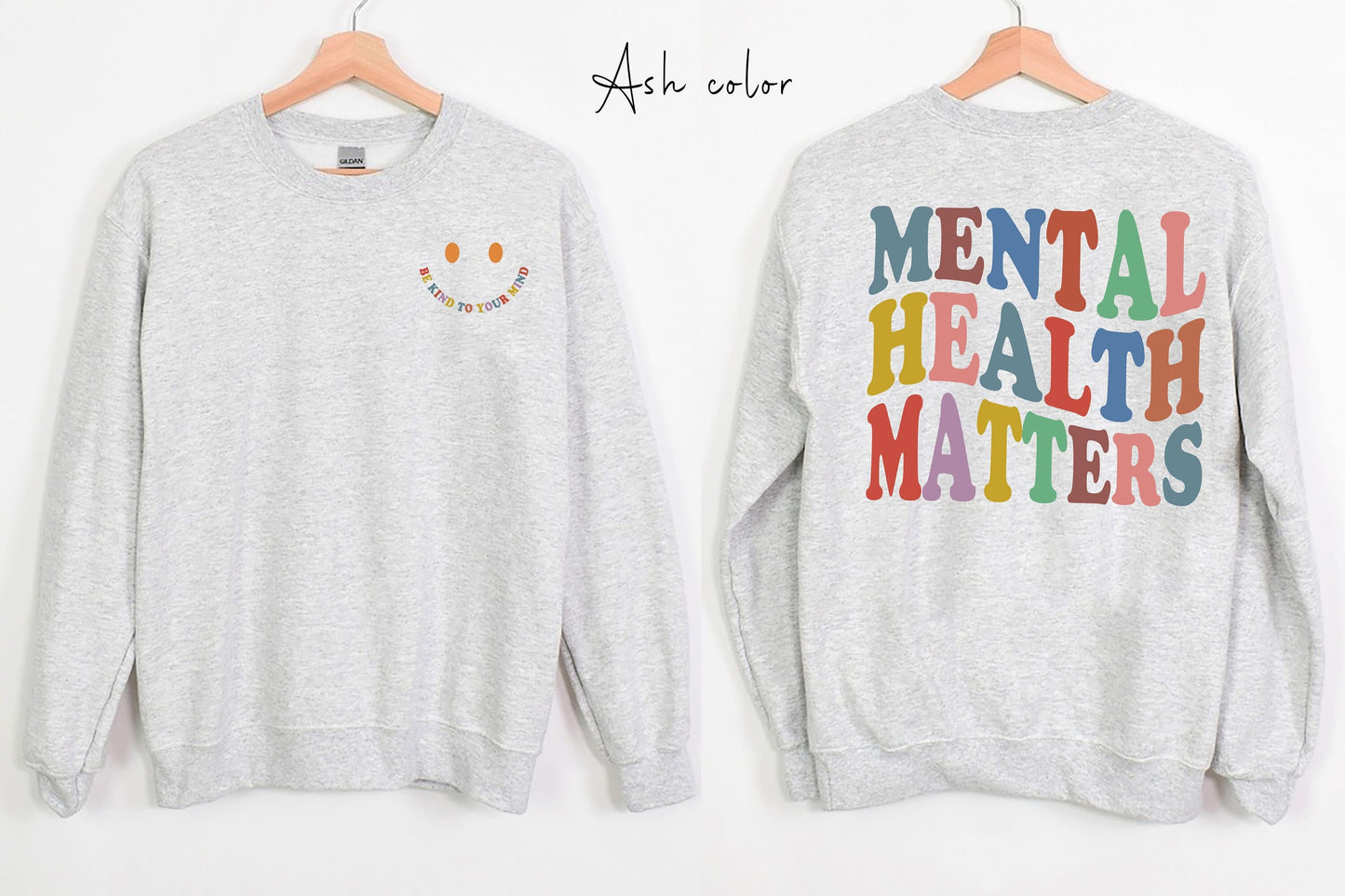Mental Health Matters Sweatshirt, Mental Health Awareness Sweatshirt and Hoodie, Motivational Sweatshirt, Therapist Psychologist Hoodie gift