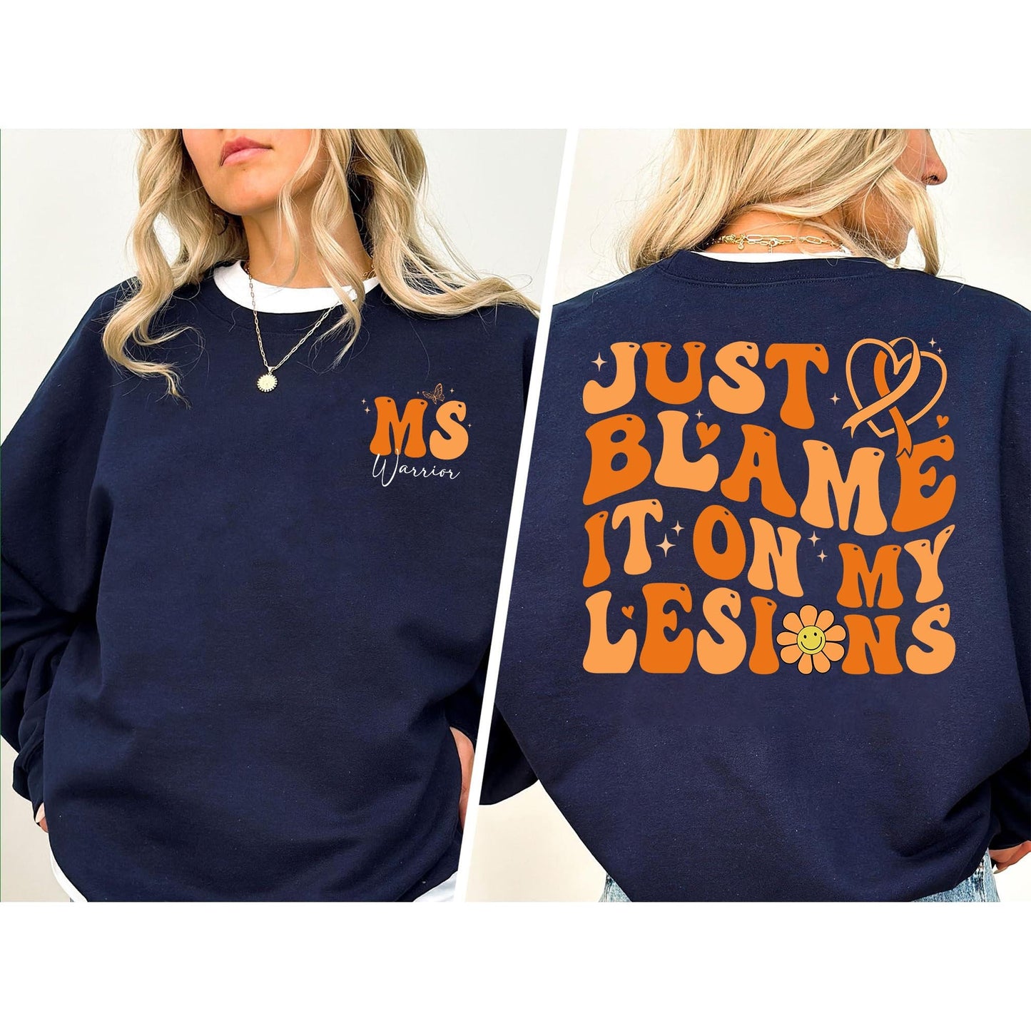 Cochaill Feasachta Ilscléaróise, Cuir an milleán ar mo Léine Lesions, Léine Feasachta MS, Tí Ribín Oráiste, Sweatshirt MS Warrior