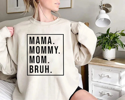 Ma Mama Mom Bruh Sweatshirt, Mother Sweatshirt, Mom Sweatshirt, Mommy Sweat, Mothers day Sweatshirt, Mother's Day Gift, Gift for mama