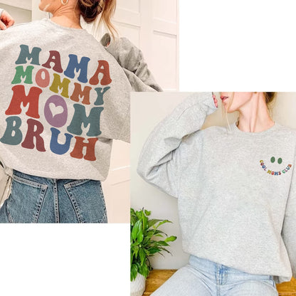 Mama Mommy Mom Bruh Sweatshirt, Cool Moms Club Sweatshirt, Cool Mom Club Hoodie, Cool Mom Sweatshirt, Mother Day Hoodie, Cool Mom Club Shirt