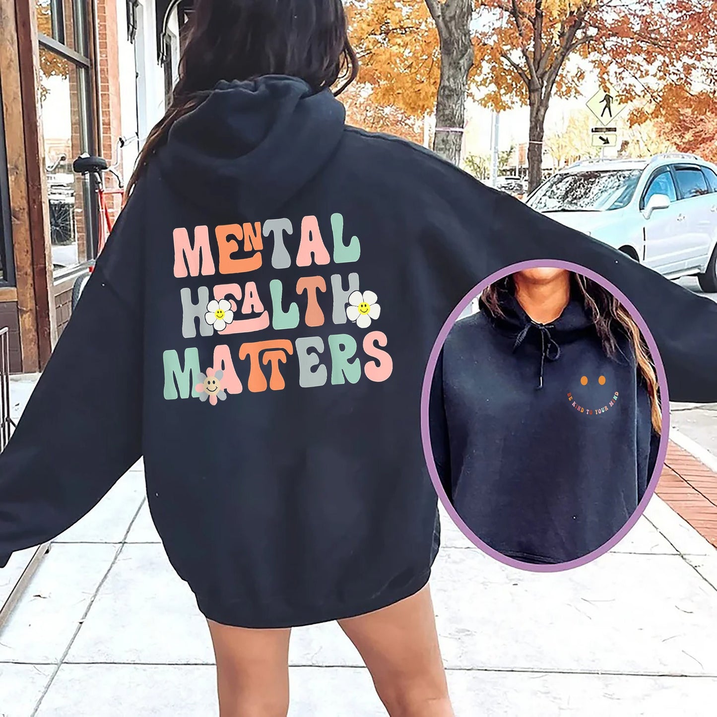 Mental Health Matters Sweatshirt, Mental Health Awareness Sweatshirt or Hoodie, Motivational shirt, Therapist Psychologist Sweatshirt