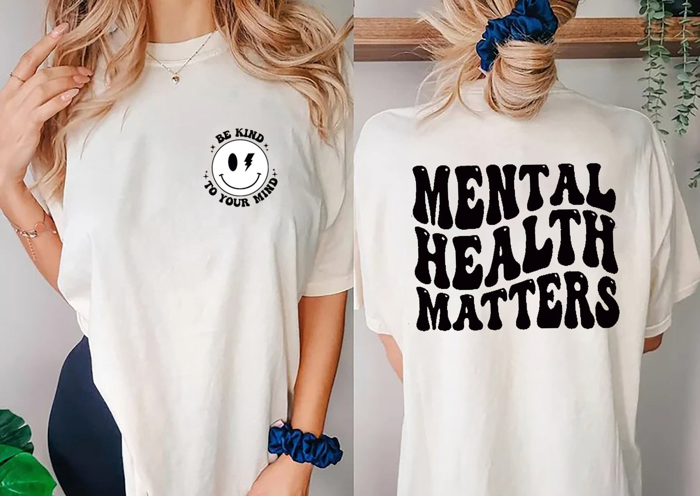 Mental Health Matters T-Shirt Gift, Mental Health Awareness Sweatshirt or Hoodie, Motivational Sweatshirt, Therapist Psychologist Sweatshirt