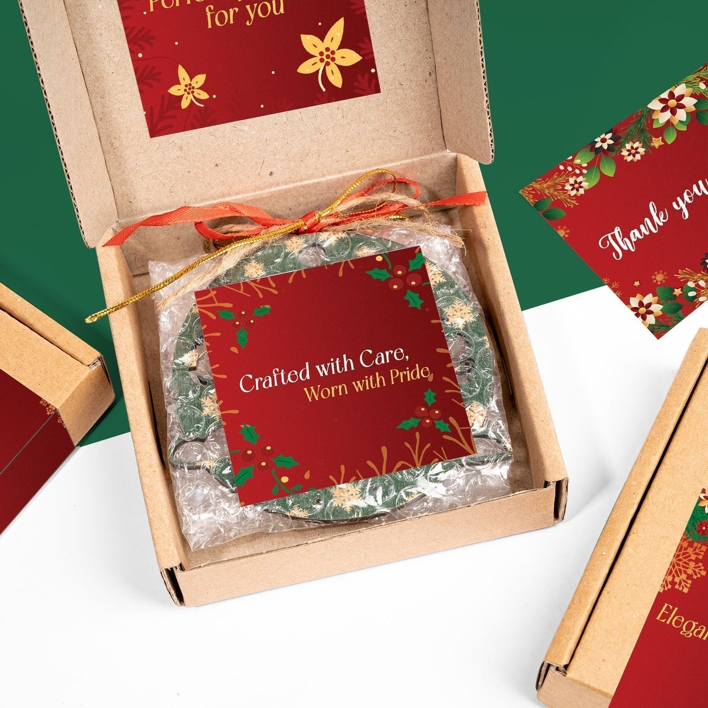 Ainm pearsanta Ornáide Bearbóir, bronntanas Nollag ornáid aicrileach múnlaithe saincheaptha