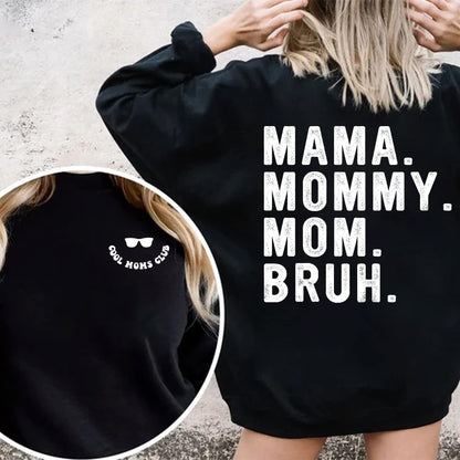 Mother's Day Gift, Cool Moms Club Mama Mommy Mom Bruh Sweatshirt, Cool Mom Club Hoodie, Cool Mom Sweatshirt, Mother Day Hoodie, Mama Shirt