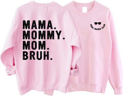 Mother's Day Gift, Cool Moms Club Mama Mommy Mom Bruh Sweatshirt, Cool Mom Club Hoodie, Cool Mom Sweatshirt, Mother Day Hoodie, Mama Shirt