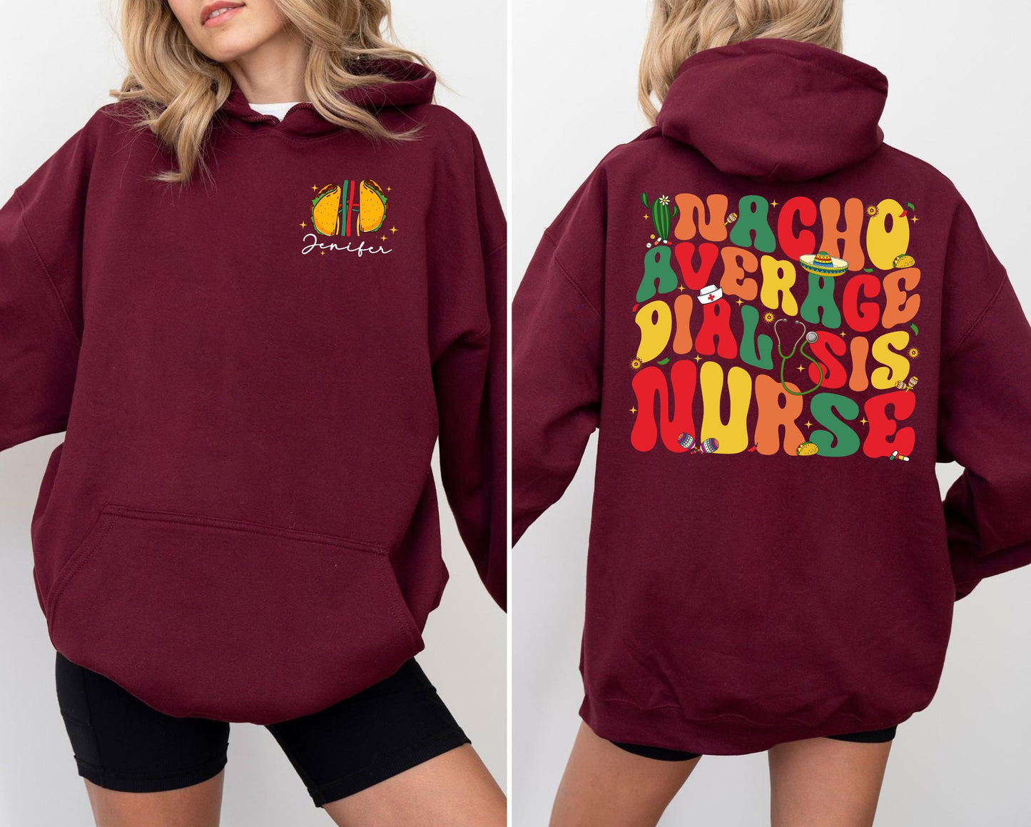 Nacho Average Dialysis Nurse Sweatshirt, Cinco De Mayo Shirt, Mexican Fiesta Shirt, Dialysis Tech Tee, Nurse Appreciation Gift, Kidney Nurse