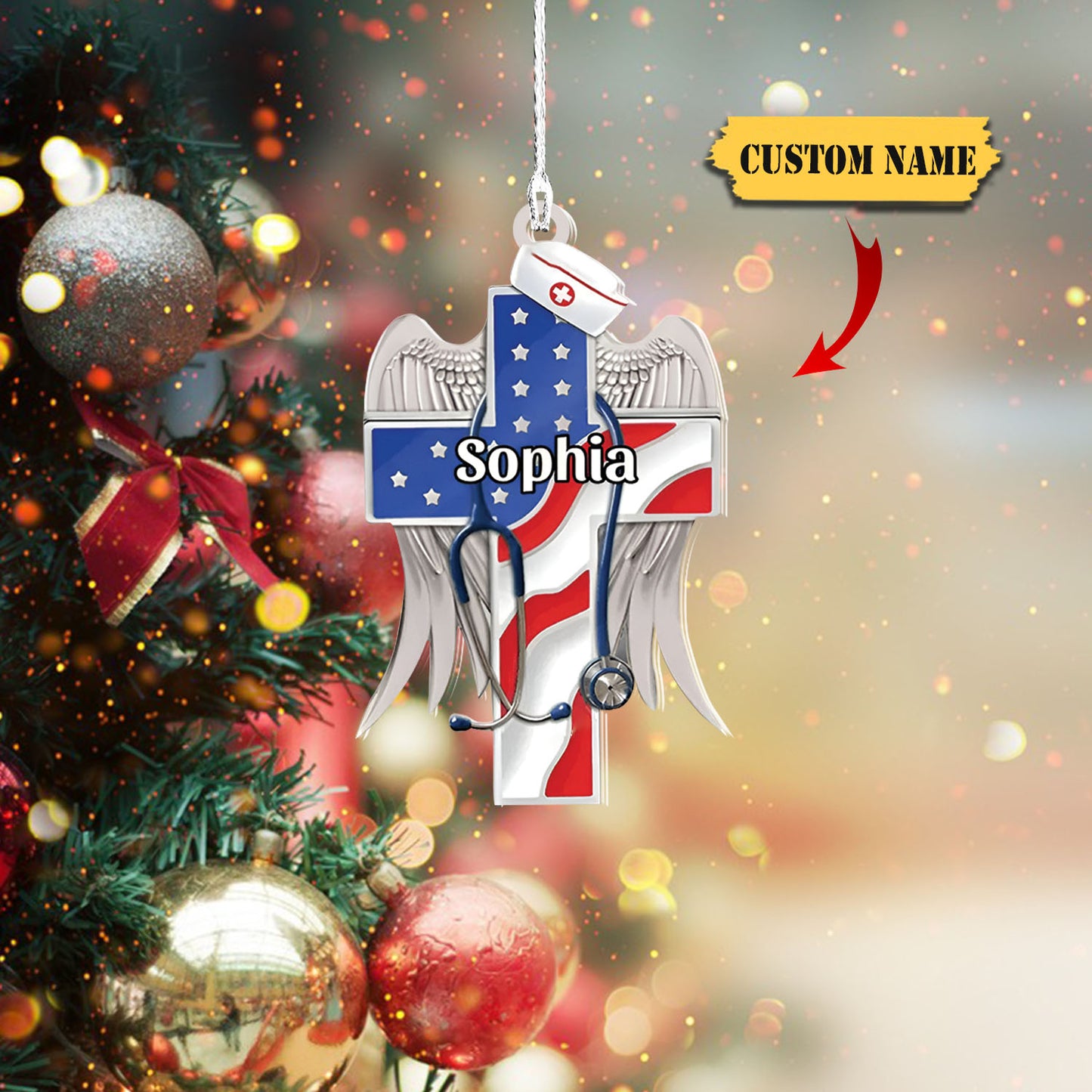 Altra Trasnaímid Brat Ornáid Mhaoin Phearsanta, Girt Nollag don Bhanaltra, Ornáid don Altra