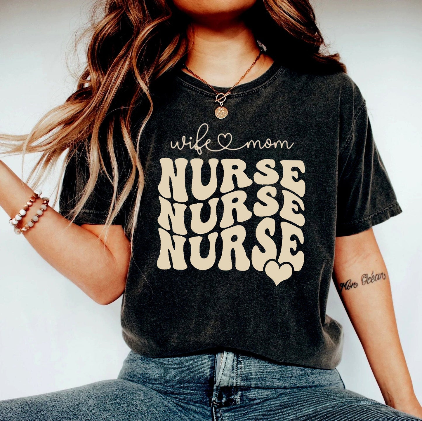 Nurse Mom Shirt, Nurse Mom Gift, Proud Nurse Mom Tee, Mother Of Nurse Shirt, Nursing Graduation Shirt, mother day gift, custom nurse shirt