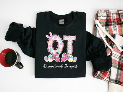 Occupational Therapy Easter sweatshirt, OT Easter Shirt, One Hoppy OT Shirt, Occupational Therapist Shirt, OT Easter Gifts, Happy Easter Day