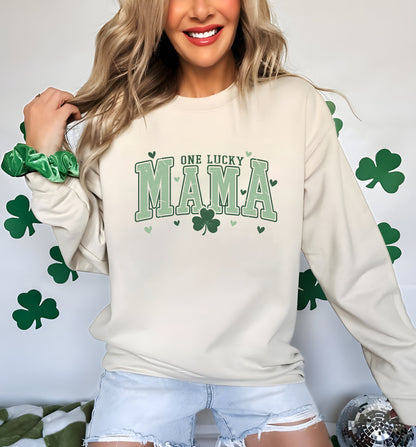 One Lucky Mom Shirt, Dad St. Patrick's Day Shirt, One Lucky Daddy Tee, Lucky Dad Top, St Patricks shirt for Mom