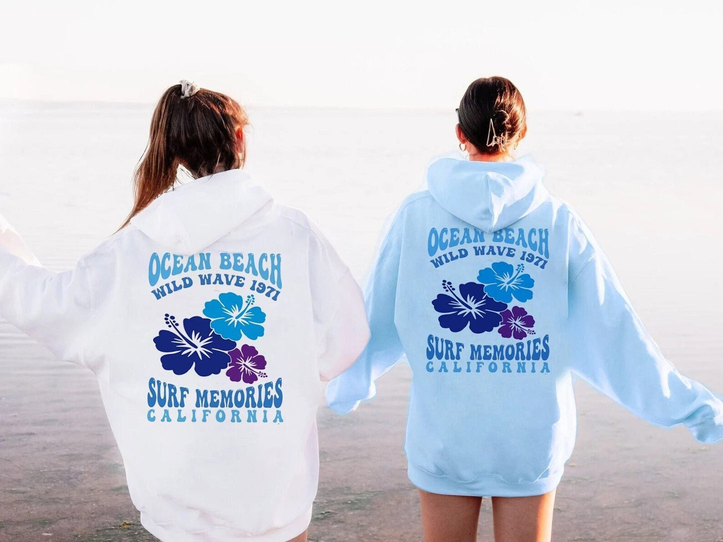 Ocean Beach Hoodie, Aesthetic Hoodie ,Tumblr Sweatshirt ,CA Surf Tee ,Trendy Positive Hoodie, Coconut Hoodie, Trendy Sweatshirt, Aesthetic