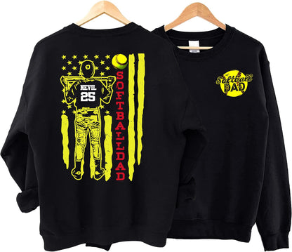 Léine Dhaid Phearsantaithe Softball, Léine Dhaid Softball, Ainm agus Uimhir Chustaim Léine Dhaid Softball, Bronntanas do Dhaid, Geansaí Bronntanas Breithlá Dhaid