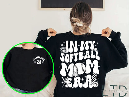 Pearsantaithe I Léine Ré Mo Mhamaí Liathróid Bog, Bronntanas Lá na Máithreacha, Mam Retro Sport, Léine Mamaí Liathróid Bog, Bronntanas Mam Foirne, Léine Mama Liathróid Bródúil