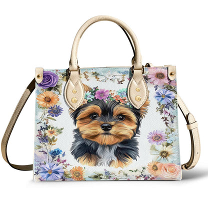 Leather Bag Blossom Pup