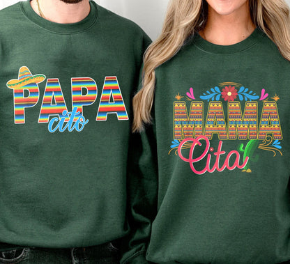 Papacito Shirt, Mamacita Shirt, Cinco De Mayo Fiesta Sweatshirt, Cinco De Mayo T-shirt, Cinco De Mayo Funny, Pregnancy Announcement Shirt
