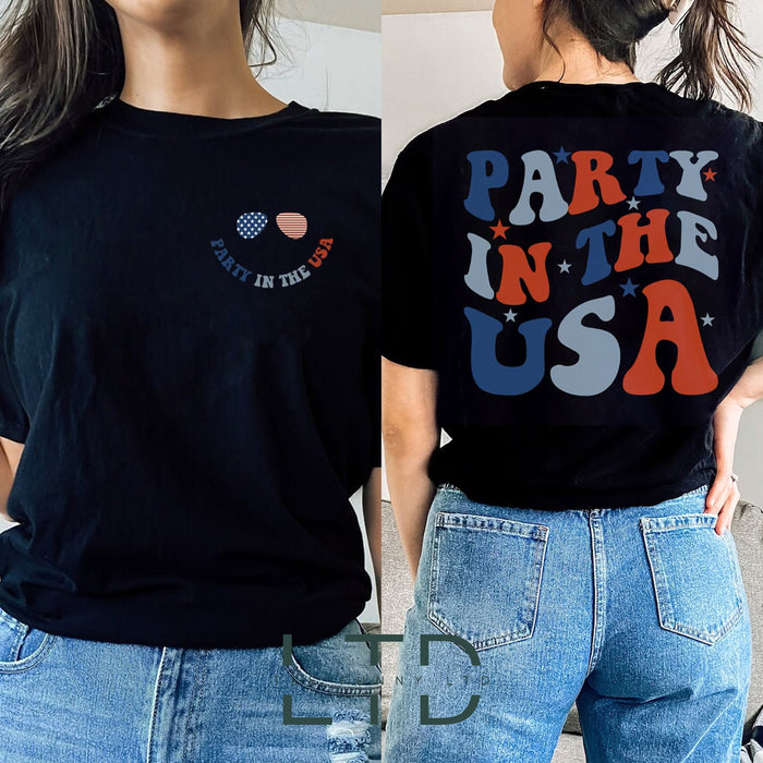 Party In The USA Shirt,4th of July Shirt,Family Matching Shirt,Funny 4th Of July Shirt,Independence Day Shirt,4th July Gift,USA Summer Shirt