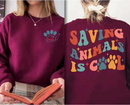 Personalized Gift for Veterinarian Sweatshirt - Veterinary Medicine Sweatshirt, Custom Vet Tech Sweatshirt