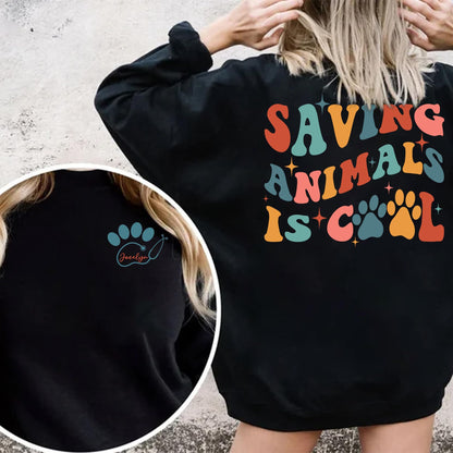 Personalized Gift for Veterinarian Sweatshirt - Veterinary Medicine Sweatshirt, Custom Vet Tech Sweatshirt