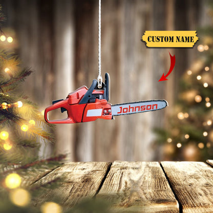 Logálaí Pearsantaithe Ornáid Aicrileach Múnlaithe Saincheaptha na Nollag do Logálaithe