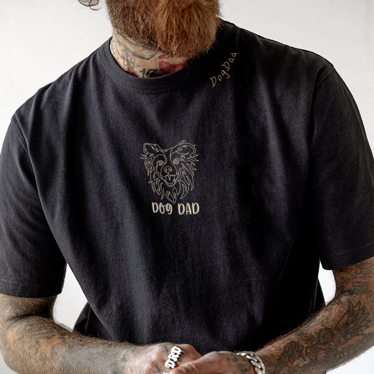 Geansaí Bróidnéireachta Cat Dubh nó Hoodie, Bronntanas Cat Dubh