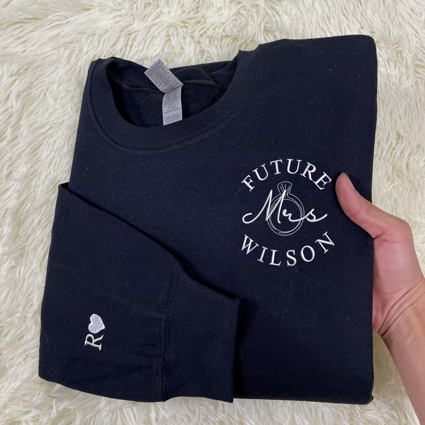 Geansaí Bróidnéireachta Cat Dubh nó Hoodie, Bronntanas Cat Dubh